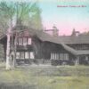Summer Camp of Mrs. T.M. Carnegie Antique Postcard J60304