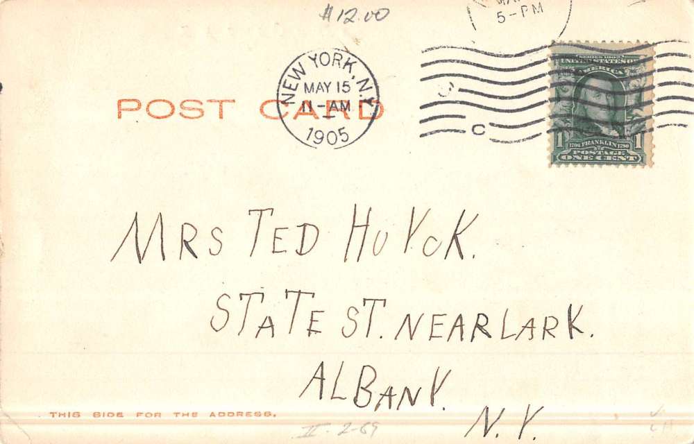 Orange New Jersey Harrison Street Scene Antique Postcard K49364 - Image 2