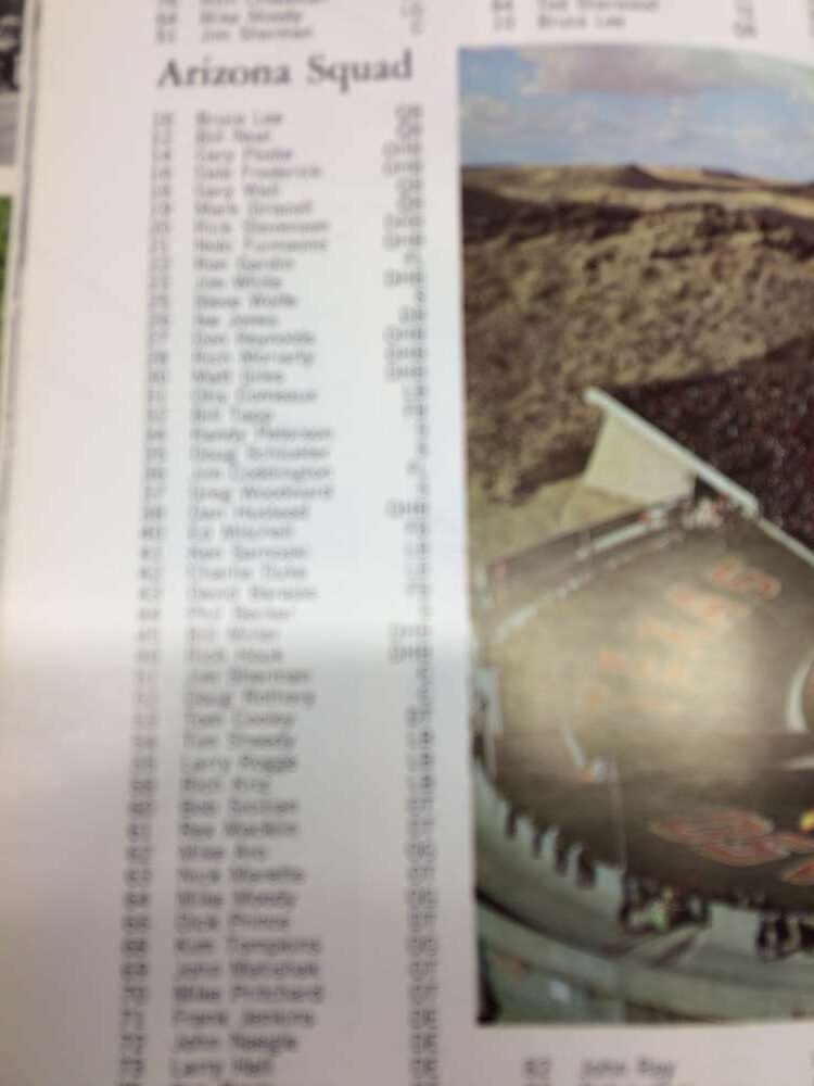 34th Annual Southwestern Sun Carnival Auburn vs Arizona Vintage Football Progran L12003 - Image 4