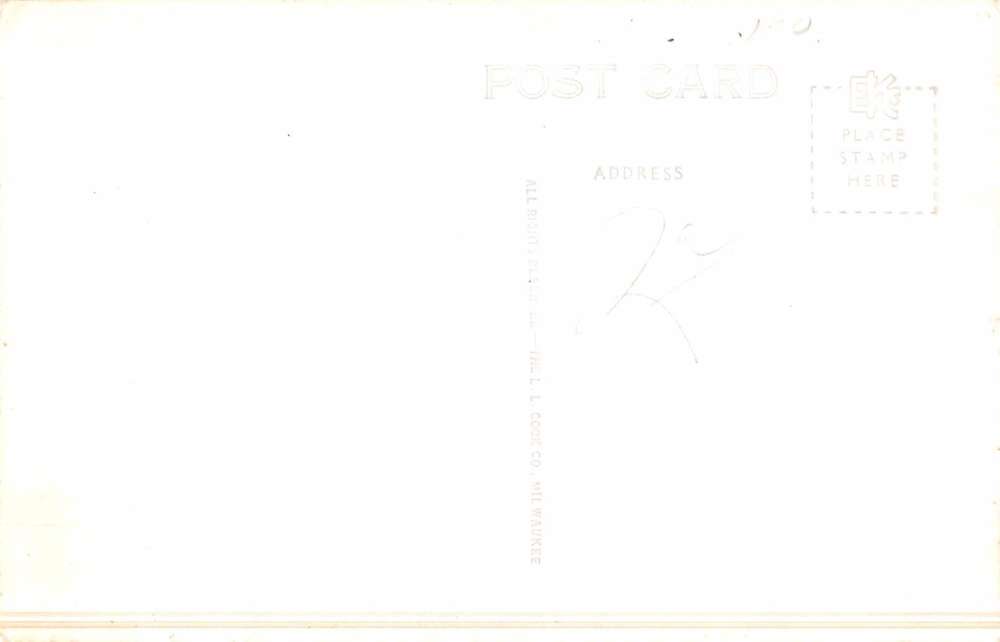 Rock Rapids Iowa River Bridge Real Photo Antique Postcard K50030 - Image 2