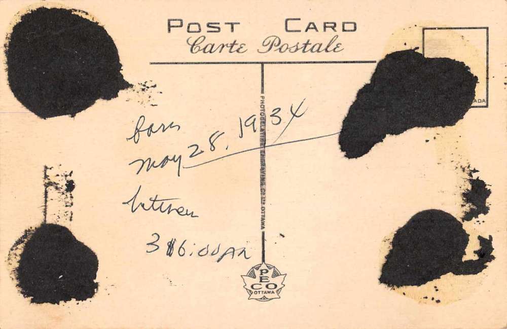 Callander Ontario Canada Dionne Quintuplets Home Antique Postcard J61173 - Image 2