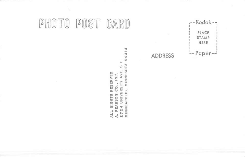 Stacyville Iowa Community Nursing Home Real Photo Antique Postcard K50305 - Image 2