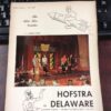 1960 Hofstra vs Delaware Vintage Football Program L12052
