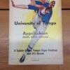 1962 U of Tamp vs Appalachian Vintage Football Program L12074