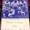 1962 Beloit Fall Sports Book L12094