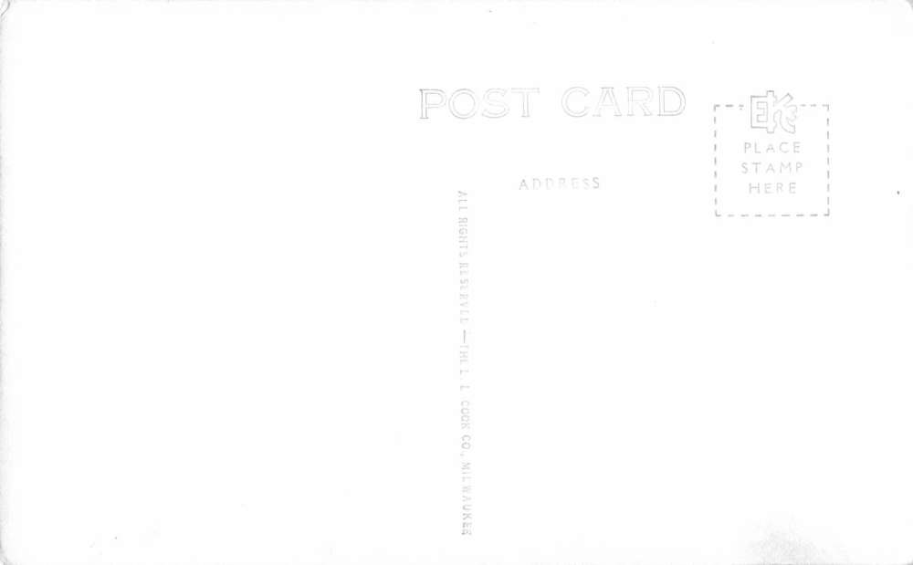 Sheldon Iowa High School Real Photo Antique Postcard K53093 - Image 2