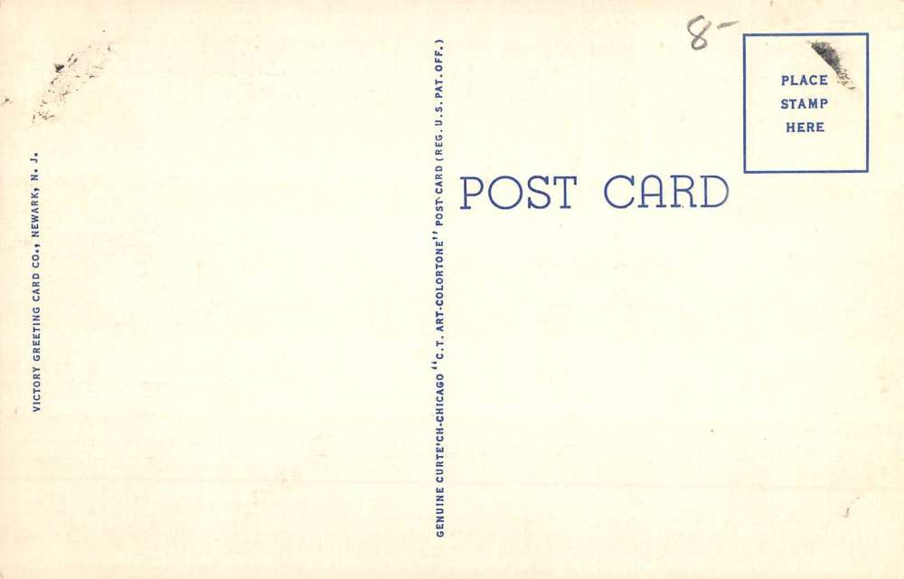 Irvington New Jersey Center Multiview Antique Postcard K53256 - Image 2