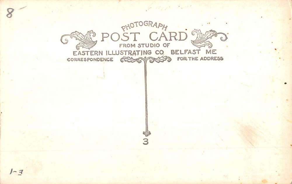 Machias Maine Universalist Church Real Photo Antique Postcard K53274 - Image 2