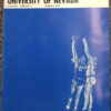 San Jose State vs U of Nevada Basketball 1968 Program J62233
