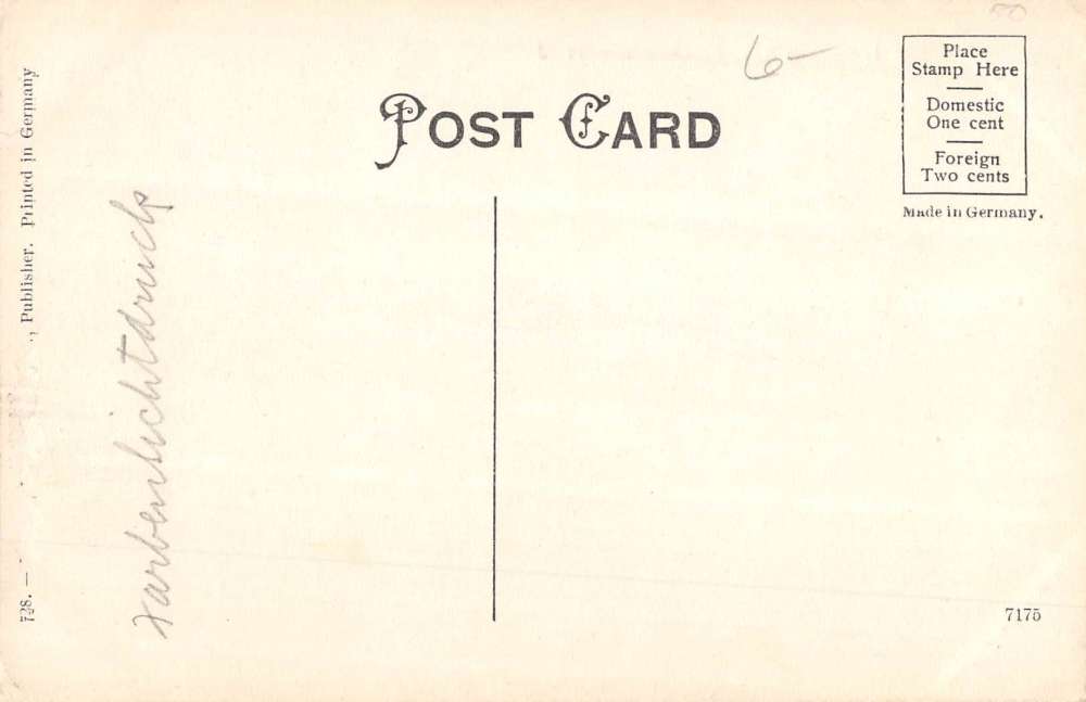 Hackensack New Jersey Old Ladies Home Street View Antique Postcard K53745 - Image 2