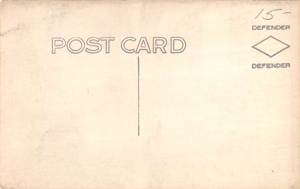 Wilmette Illinois Baptist Church Real Photo Antique Postcard K54005 - Image 2