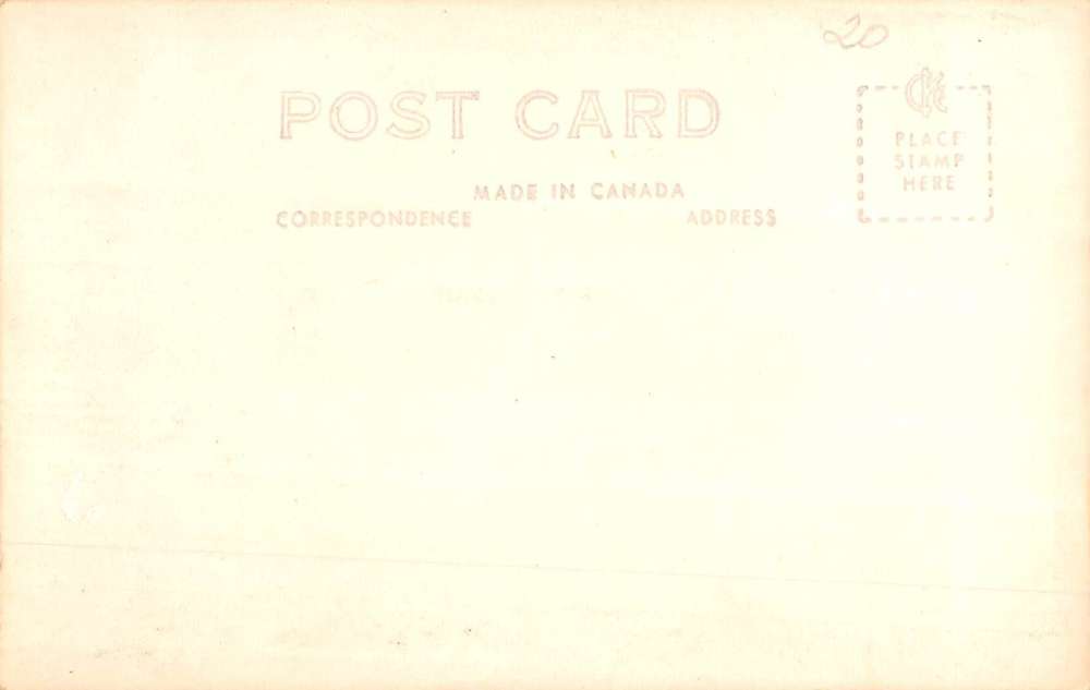 Sherbrooke Quebec Canada Magog River Real Photo Antique Postcard K54829 - Image 2