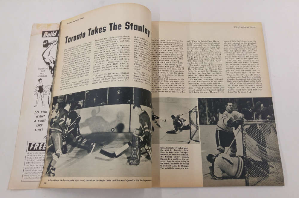 Sport Magazine Sport Annual Mantle Liston Chamberlain 1963 Vintage J62797 - Image 4