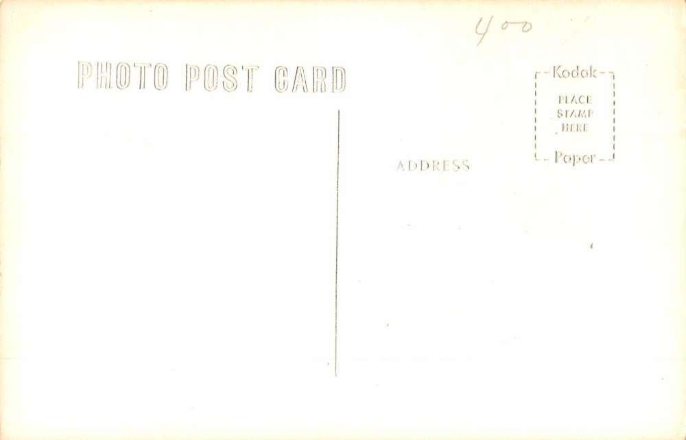 St John Kansas Church Of Christ Real Photo Antique Postcard K55346 - Image 2