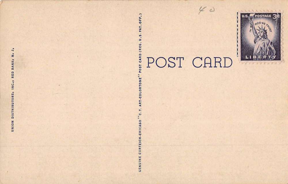 Lavallette New Jersey Barnegat Bay Waterfront Antique Postcard K55557 - Image 2