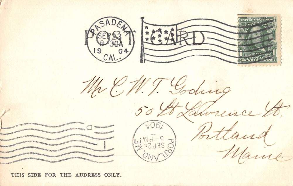 Santa Catalina California Avalon Birdseye View Antique Postcard K56442 - Image 2