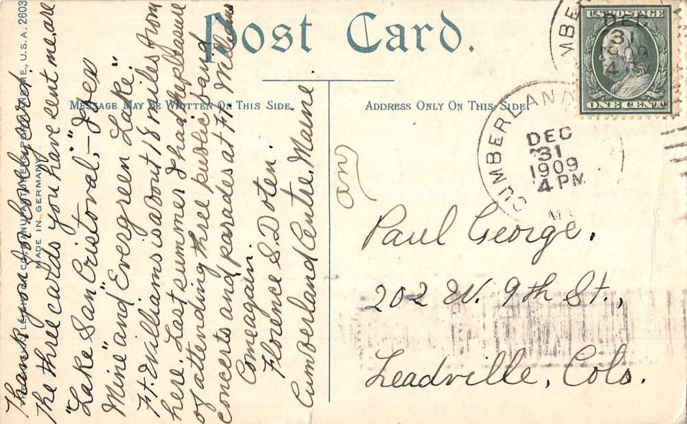 Fort Williams Maine Parade Ground Street View Antique Postcard K56585 - Image 2