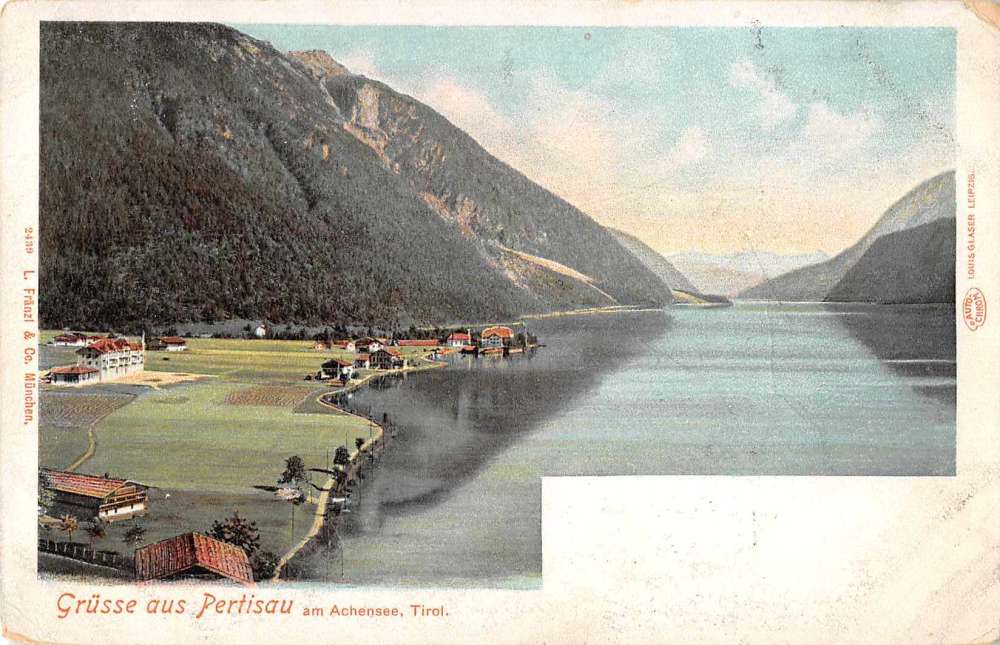 Pertisau Austria Achensee Scenic View Gruss aus Postcard J63864 - Mary ...