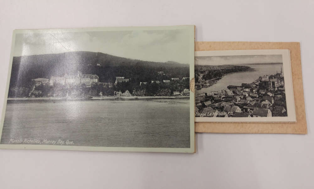 Murray Bay Quebec Canada Novelty Fold out Views Antique Postcard J64133 - Image 3