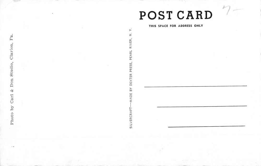 Rimersburg Pennsylvania Methodist Church Street View Antique Postcard K59859 - Image 2