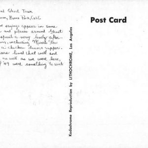 buena park california knotts berry farm ghost town sayings postcard