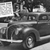 Ford V8 Tudor Sedan 1938 Automobile Car Vintage Postcard K60657