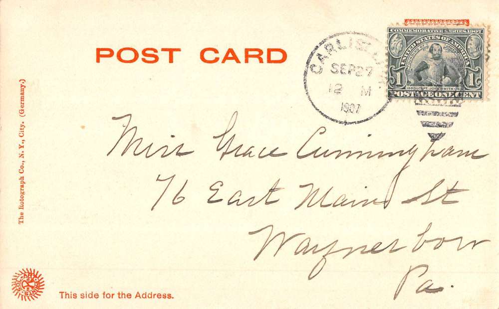 Carlisle Pennsylvania Mount Holly Lake Waterfront Antique Postcard K60675 - Image 2