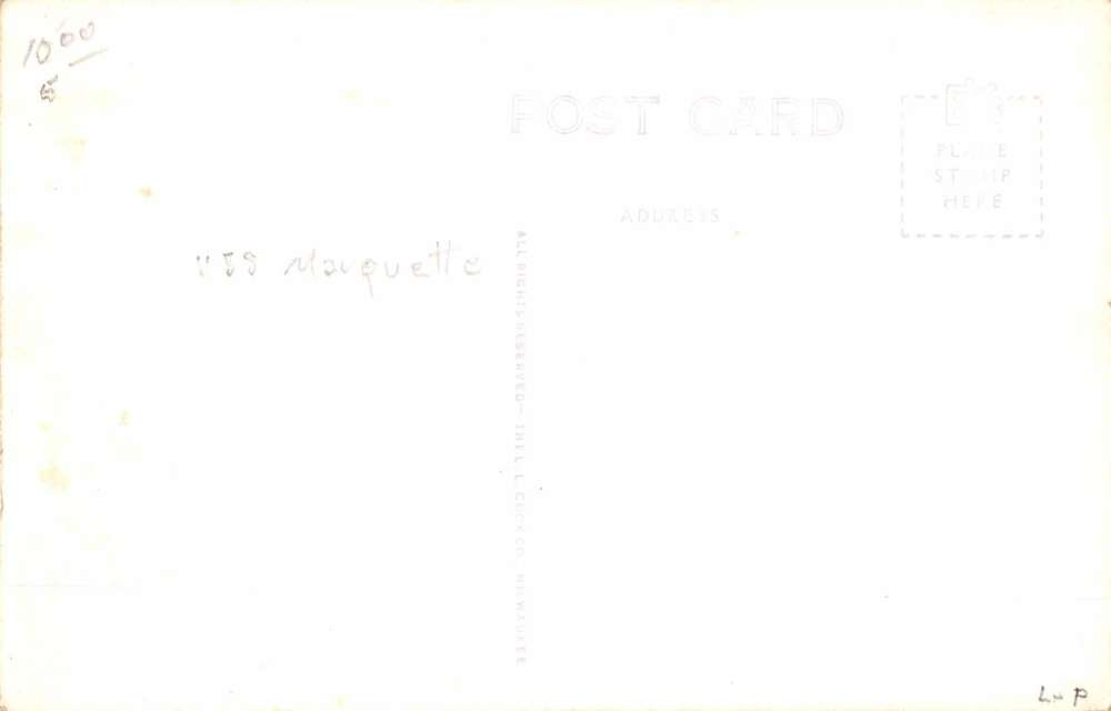 USS Marquette Beached Ship Snow Scene Real Photo Antique Postcard K60955 - Image 2