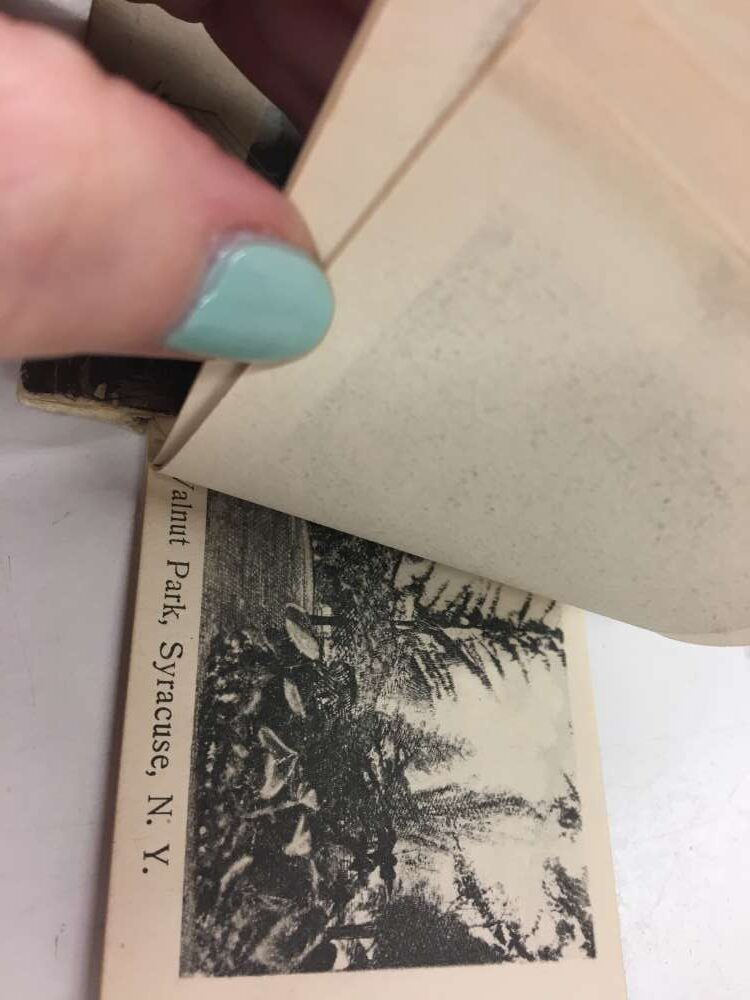 Syracuse New York Scene Pull Out Booklet Novelty Antique Postcard K61045 - Image 4