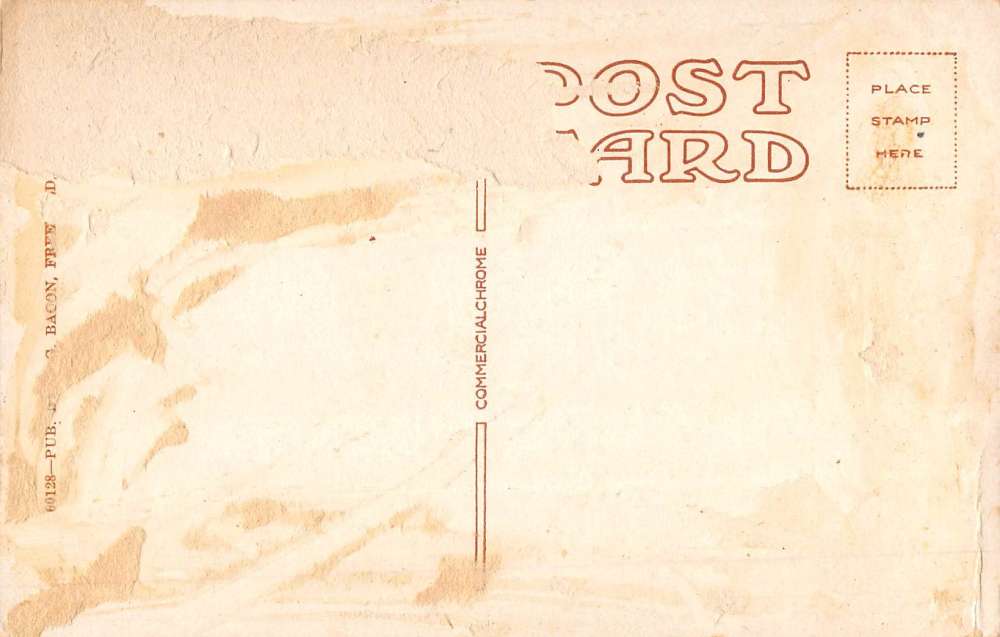 Tennent New Jersey Old Church Interior Antique Postcard K61315 - Image 2