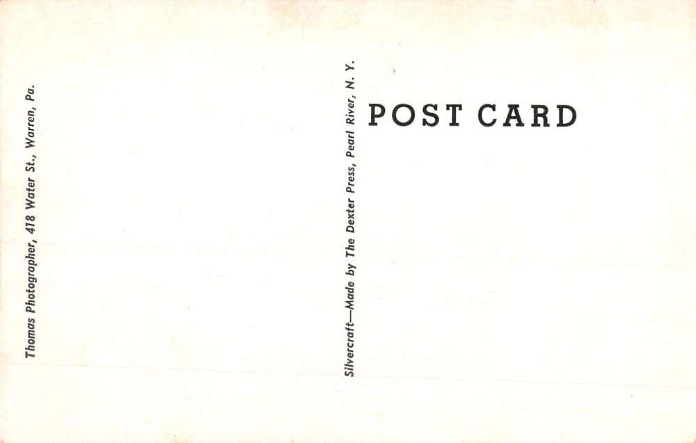 Warren Pennsylvania Crescent Park Hospital Antique Postcard K61478 - Image 2