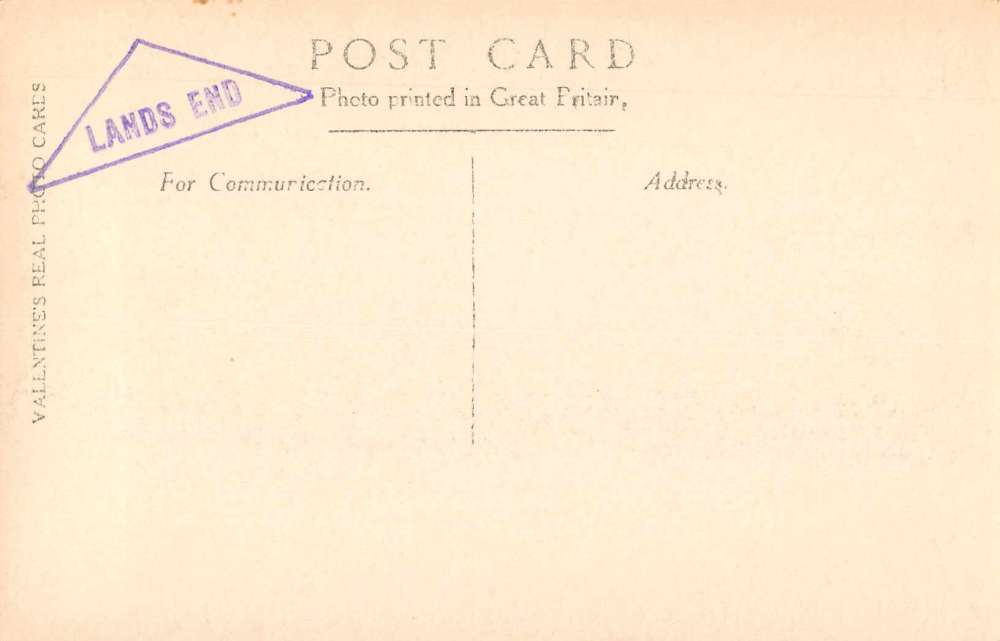 England Longships Lighthouse Real Photo Antique Postcard J65412 - Image 2