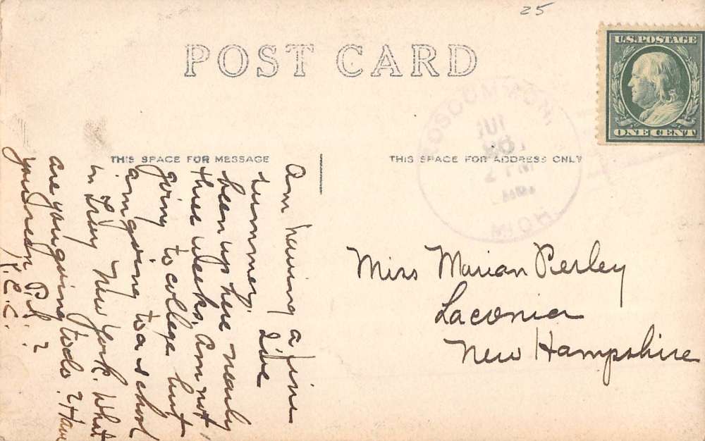 Roscommon Michigan Forest Home Real Photo Antique Postcard K61531 - Image 2