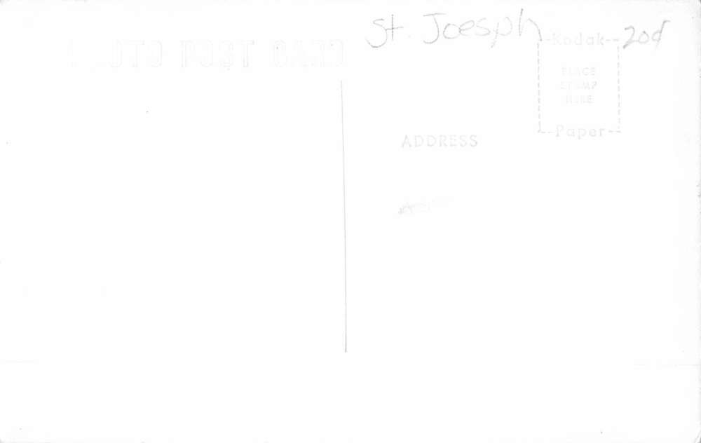 Centerville Michigan Court House Real Photo Antique Postcard K61993 - Image 2