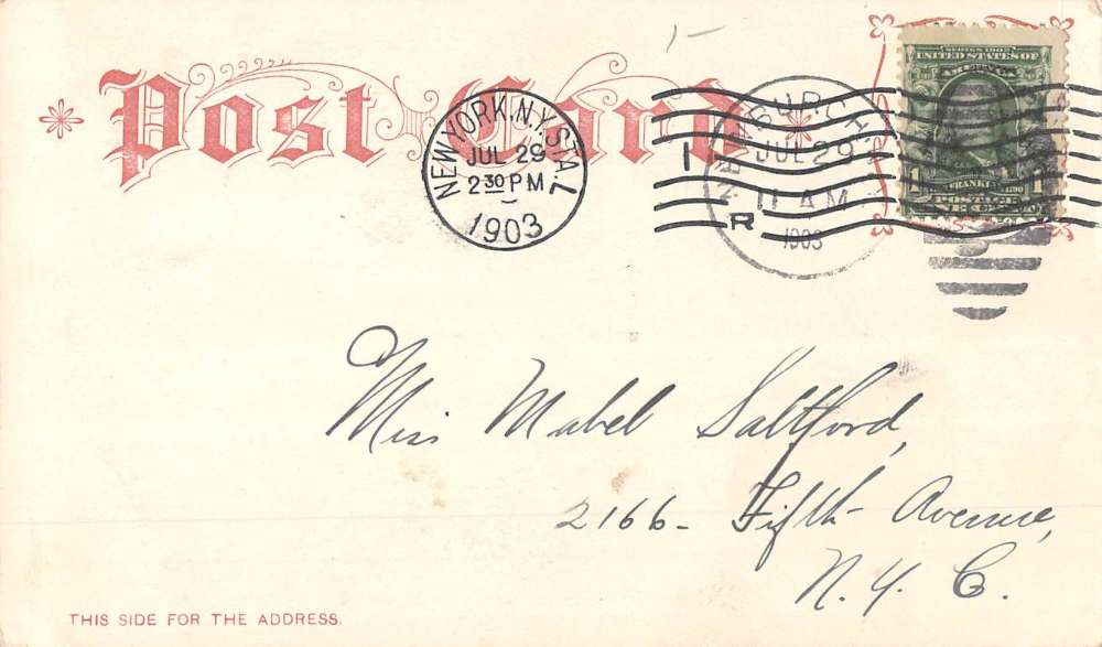 Fishkill On The Hudson New York Mt Beacon Incline Railway Postcard K62310 - Image 2