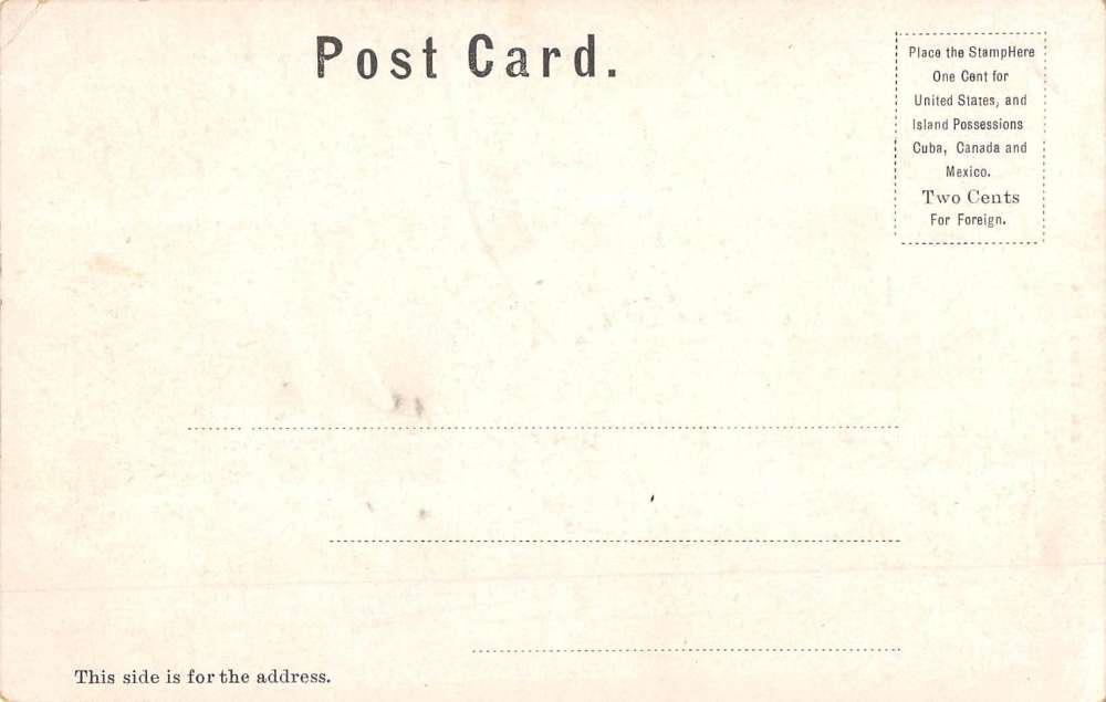 Pittsfield Massachusetts Park Square Street View Antique Postcard K62396 - Image 2