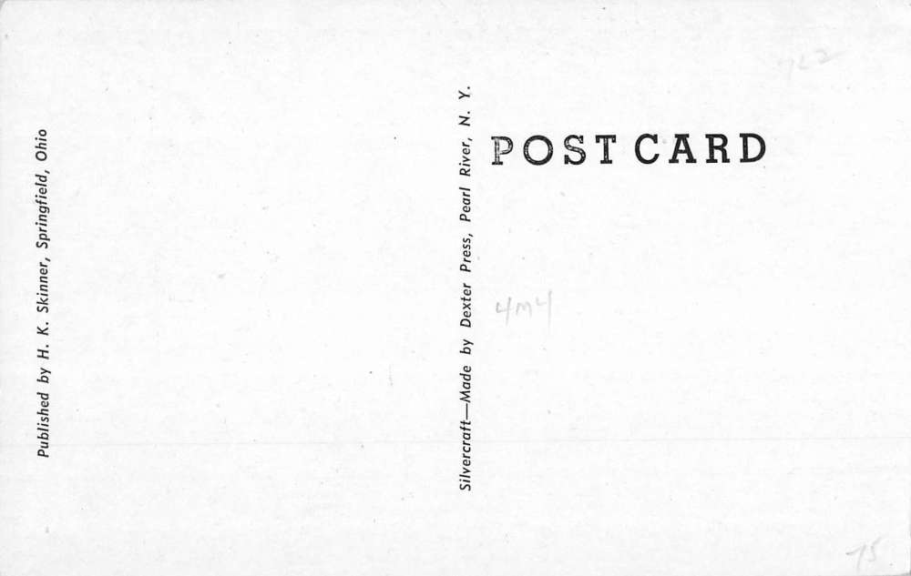 London Ohio Madison Court House Street View Antique Postcard K62871 - Image 2