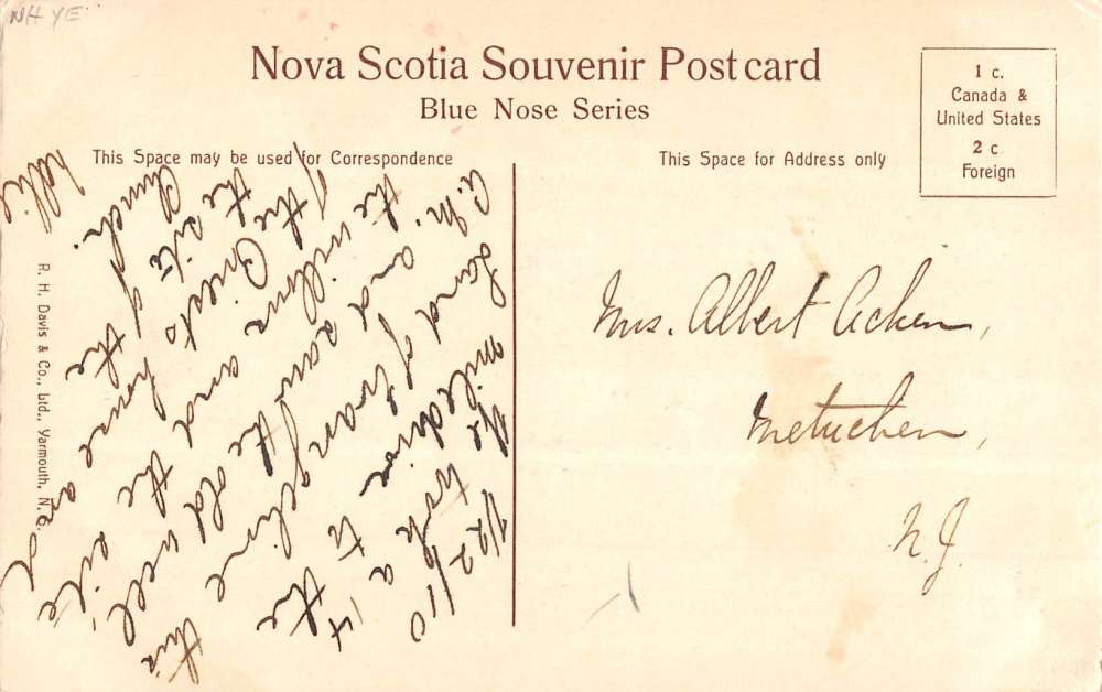 Nova Scotia Willows Grand Scenic View Antique Postcard K62974 - Image 2
