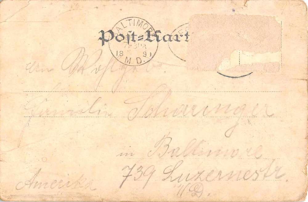 Hochwechsel Austria Multiview Gruss vom Antique Postcard J66423 - Image 2