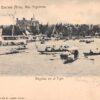 Buenos Aires Argentina Regatas en el Tigre Scenic View Antique Postcard J66494