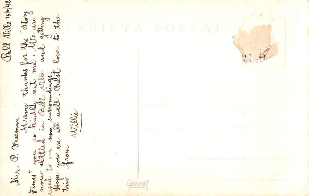 Bell Ville Argentina Multiview Real Photo Antique Postcard J66570 - Image 2