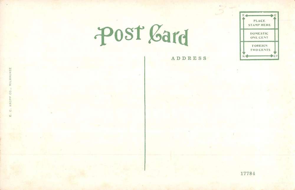 Fond Du Lac Wisconsin Palmer Hotel Street View Antique Postcard K63279 - Image 2