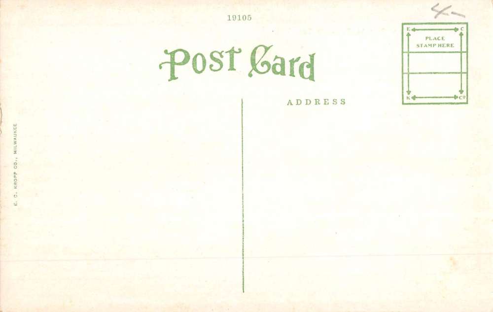 Fond Du Lac Wisconsin Main And First Street Scene Antique Postcard K63292 - Image 2