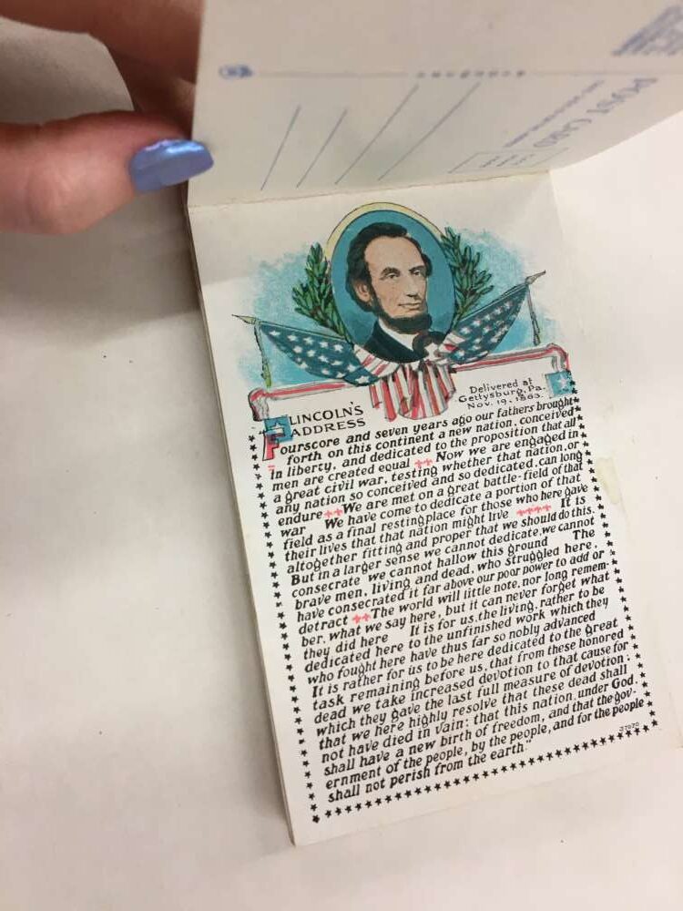 Gettsyburg Pennsylvania Book Of 25 Detachable Antique Postcards K63380 - Image 3