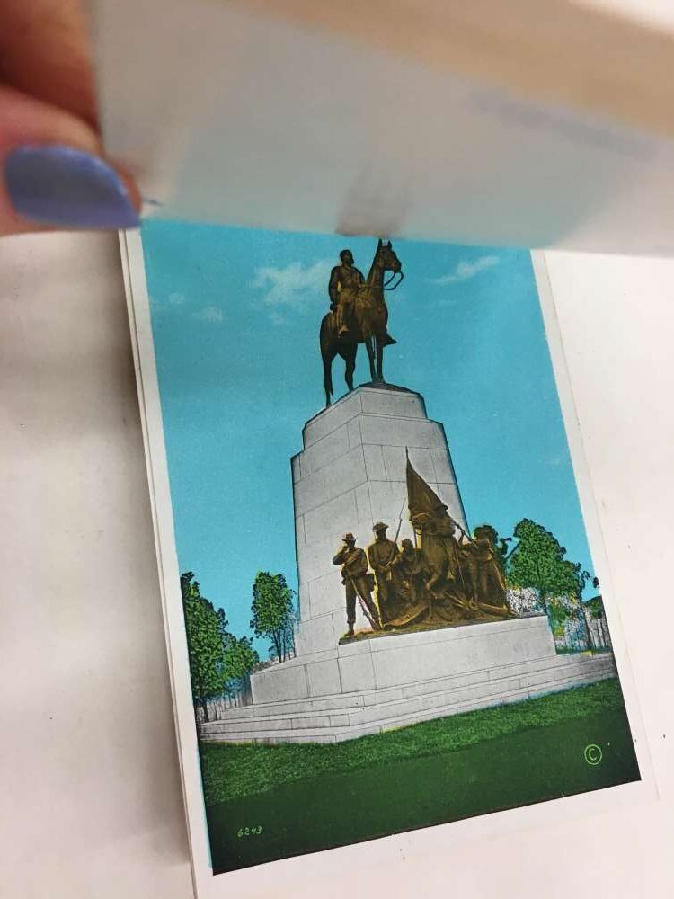 Gettsyburg Pennsylvania Book Of 25 Detachable Antique Postcards K63380 - Image 4