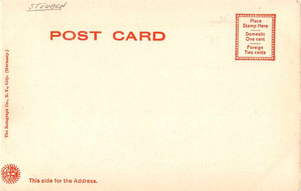 Corning New York Court House Antique Postcard J66850 - Image 2