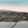 Sawah Indonesia Preanger-Regentschappen Birds Eye View Antique Postcard J67004