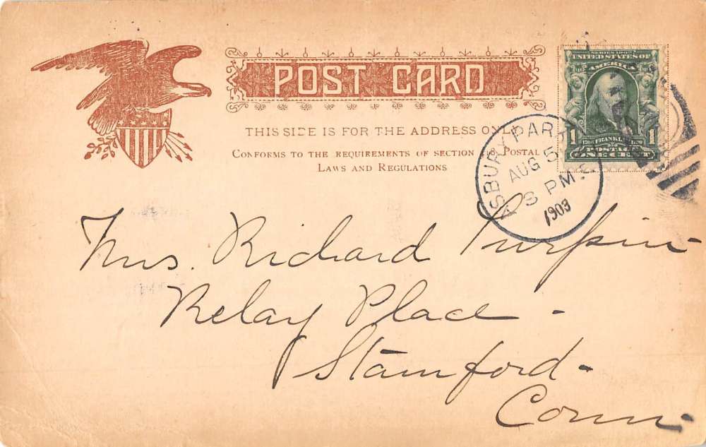 Asbury Park New Jersey Ocean Grove Auditorium Antique Postcard K64343 - Image 2