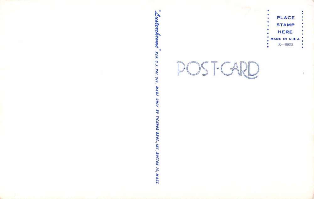 Boston Massachusetts Union Oyster House Seafood Restaurant Postcard J67197 - Image 2