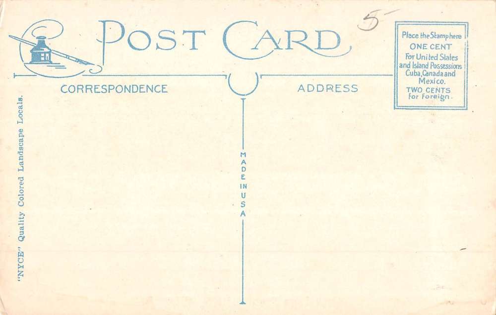 Eden Wisconsin Row Boat Waterfront Greeting Antique Postcard K64409 - Image 2